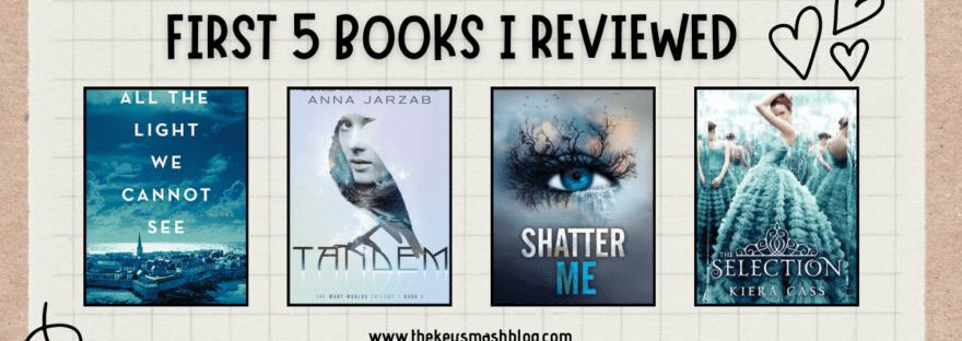 First 5 Books I Reviewed